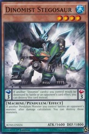 Dinomist Stegosaur (BOSH-EN024) - Breakers of Shadow Unlimited-1