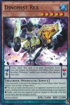 Dinomist Rex (BOSH-EN029) - Breakers of Shadow 1st Edition-1