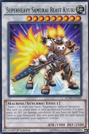 Superheavy Samurai Beast Kyubi (BOSH-EN048) - Breakers of Shadow Unlimited-1