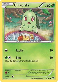 Chikorita 1/122 - XY  BREAKpoint-1