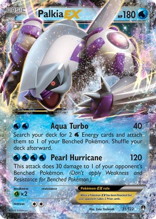 Palkia EX 31/122 - XY  BREAKpoint Holofoil-1