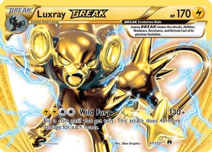 Luxray BREAK 47/122 - XY  BREAKpoint Holofoil-1