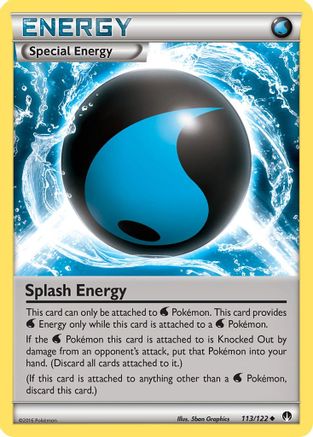 Splash Energy 113/122 - XY  BREAKpoint-1