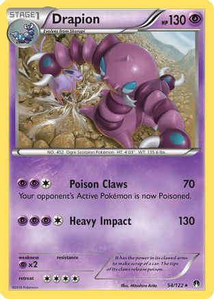 Drapion 54/122 - XY  BREAKpoint-1