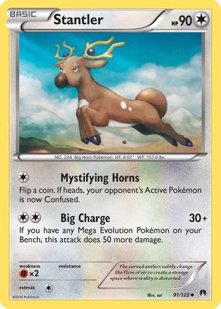 Stantler 91/122 - XY  BREAKpoint-1
