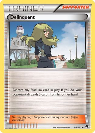 Delinquent 98/122 - XY  BREAKpoint-1