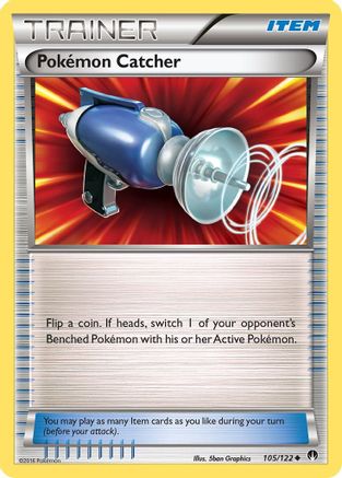 Pokemon Catcher 105/122 - XY  BREAKpoint-1