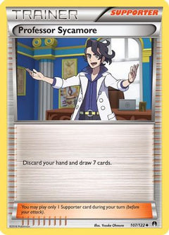 Professor Sycamore 107/122 - XY  BREAKpoint Reverse Holofoil-1