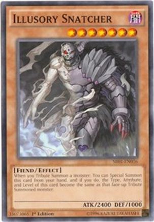Illusory Snatcher (SR01-EN016) - Structure Deck: Emperor of Darkness 1st Edition-1