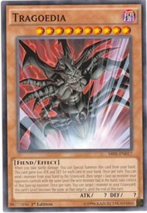 Tragoedia (SR01-EN017) - Structure Deck: Emperor of Darkness 1st Edition-1