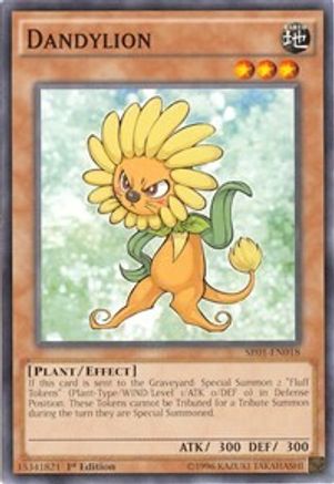 Dandylion (SR01-EN018) - Structure Deck: Emperor of Darkness Unlimited-1