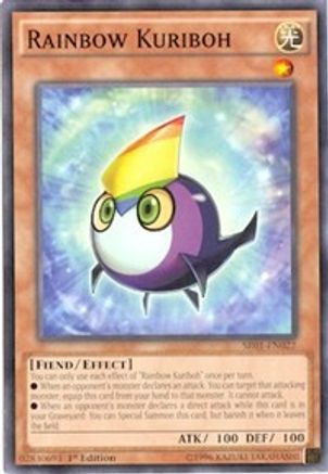 Rainbow Kuriboh (SR01-EN022) - Structure Deck: Emperor of Darkness 1st Edition-1