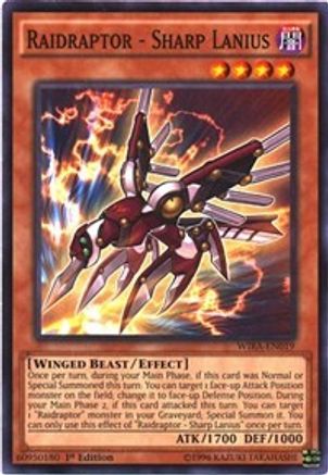 Raidraptor - Sharp Lanius (WIRA-EN019) - Wing Raiders 1st Edition-1
