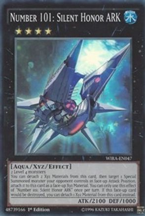 Number 101: Silent Honor ARK (WIRA-EN047) - Wing Raiders 1st Edition-1