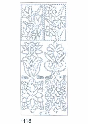 Deco Stickers - Flower Designs-1