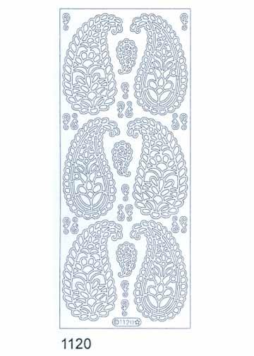 Deco Stickers - Paisley-1