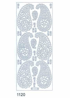 Deco Stickers - Paisley-1