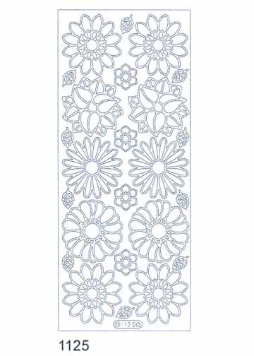 Deco Stickers - Flower Burst-1