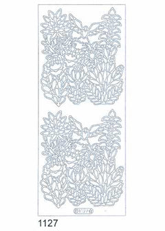 Deco Stickers - Wildflowers With Bird-1