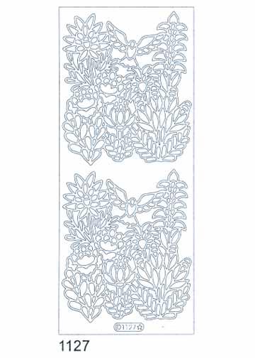 Deco Stickers - Wildflowers With Bird-1