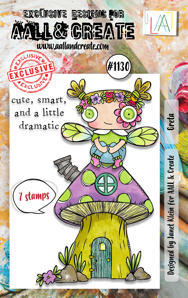 AALL and Create - A7 Stamp Set - Greta-1