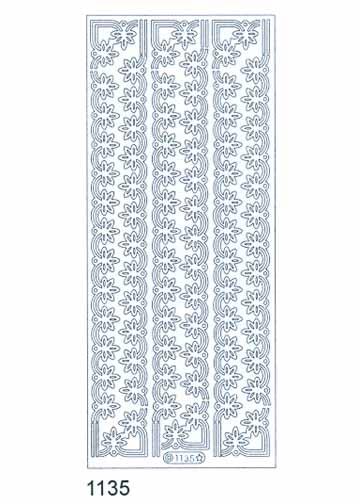 Deco Stickers - Flower Border-1