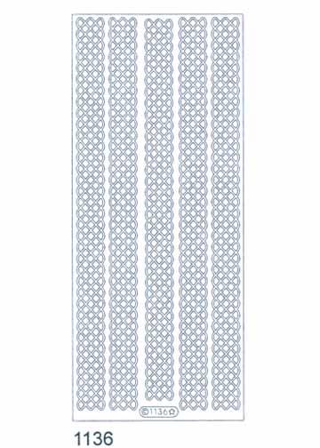 Deco Stickers - Wide Braid Border-1