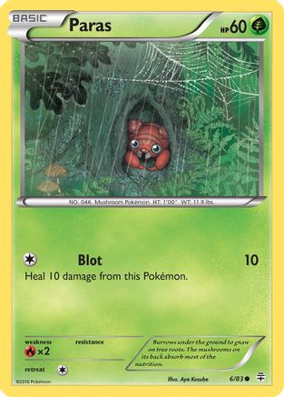 Paras 6/83 - Generations Reverse Holofoil-1
