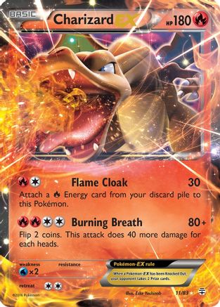 Charizard EX 11/83 - Generations Holofoil-1
