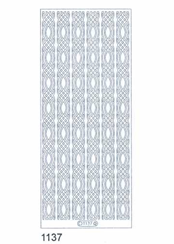Deco Stickers - Wide Wave Border-1