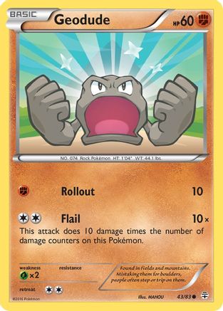 Geodude 43/83 - Generations Reverse Holofoil-1