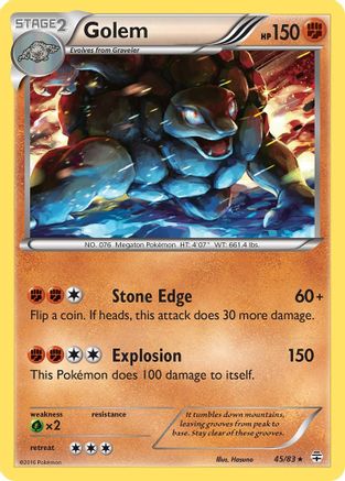 Golem/83 - Generations Holofoil-1