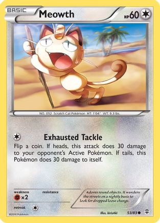 Meowth 53/83 - Generations-1