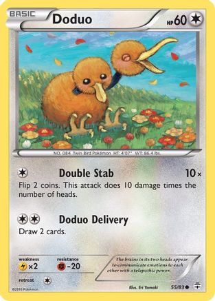 Doduo 55/83 - Generations Reverse Holofoil-1