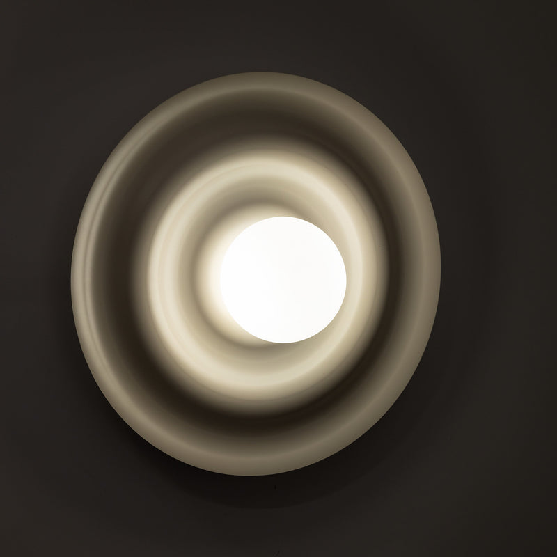 ONDA Opal Glass Wave Wall Sconce for Bedroom, Hallway & Living Room-5
