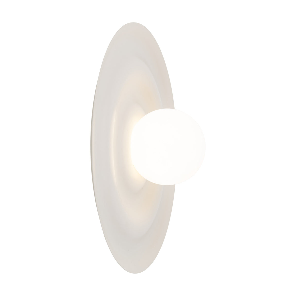 ONDA Opal Glass Wave Wall Sconce for Bedroom, Hallway & Living Room-4