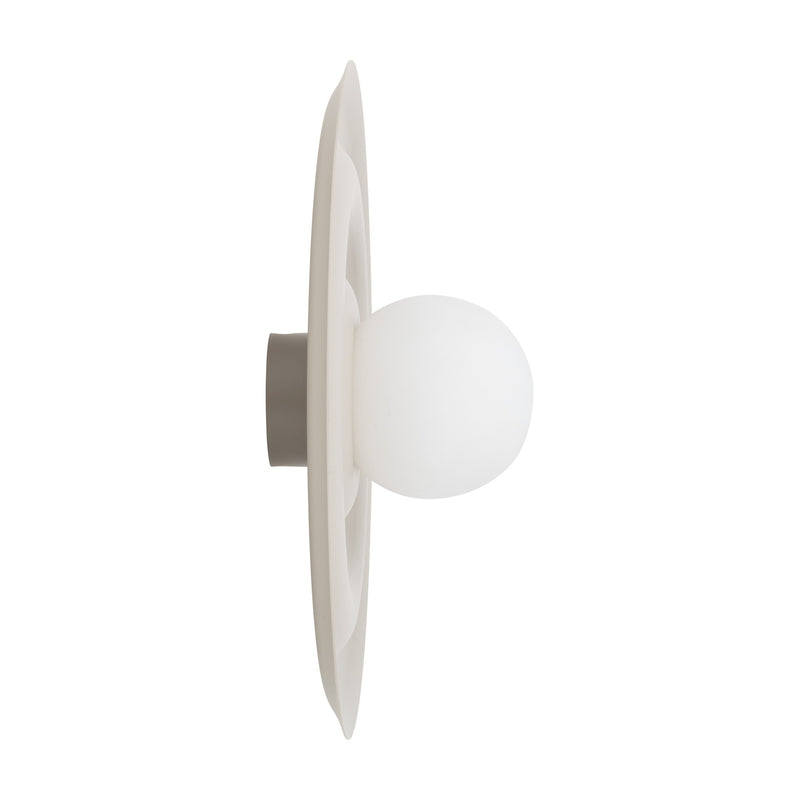 ONDA Opal Glass Wave Wall Sconce for Bedroom, Hallway & Living Room-8
