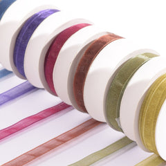 Vaessen Creative Organza Ribbon 6 Colors 6mmx2m Autumn-3