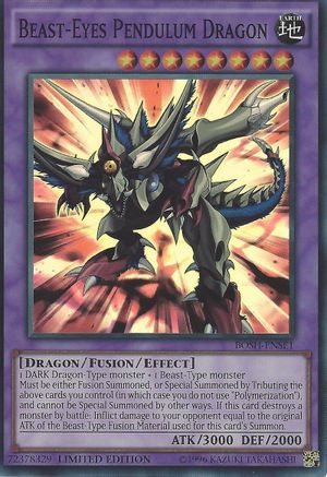 Beast-Eyes Pendulum Dragon (BOSH-ENSE1) - Breakers of Shadow Limited-1