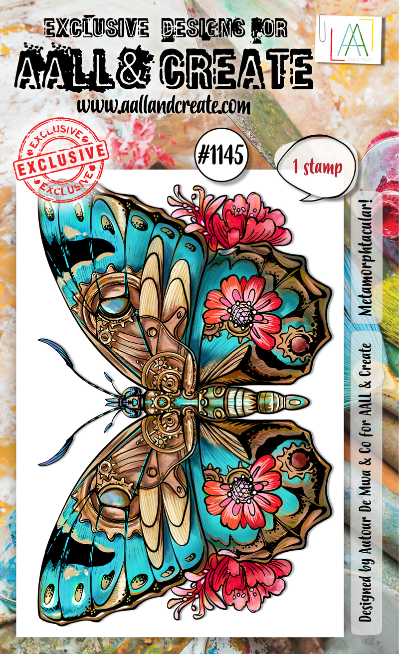 AALL and Create - A6 Stamp Set - Metamorphtacular!-1