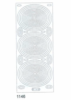 Deco Stickers - Geometrical Shapes Ovals-1