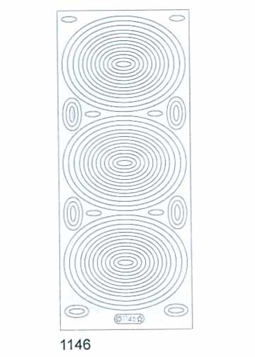 Deco Stickers - Geometrical Shapes Ovals-1