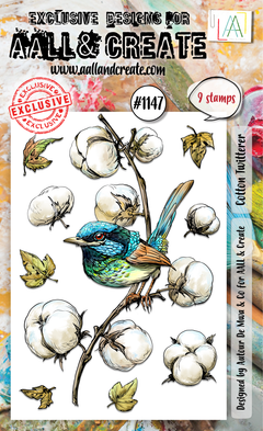 AALL and Create - A6 Stamp Set - Cotton Twitterer-1