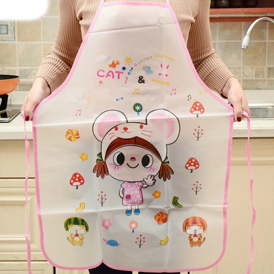 Cartoon pvc apron-7