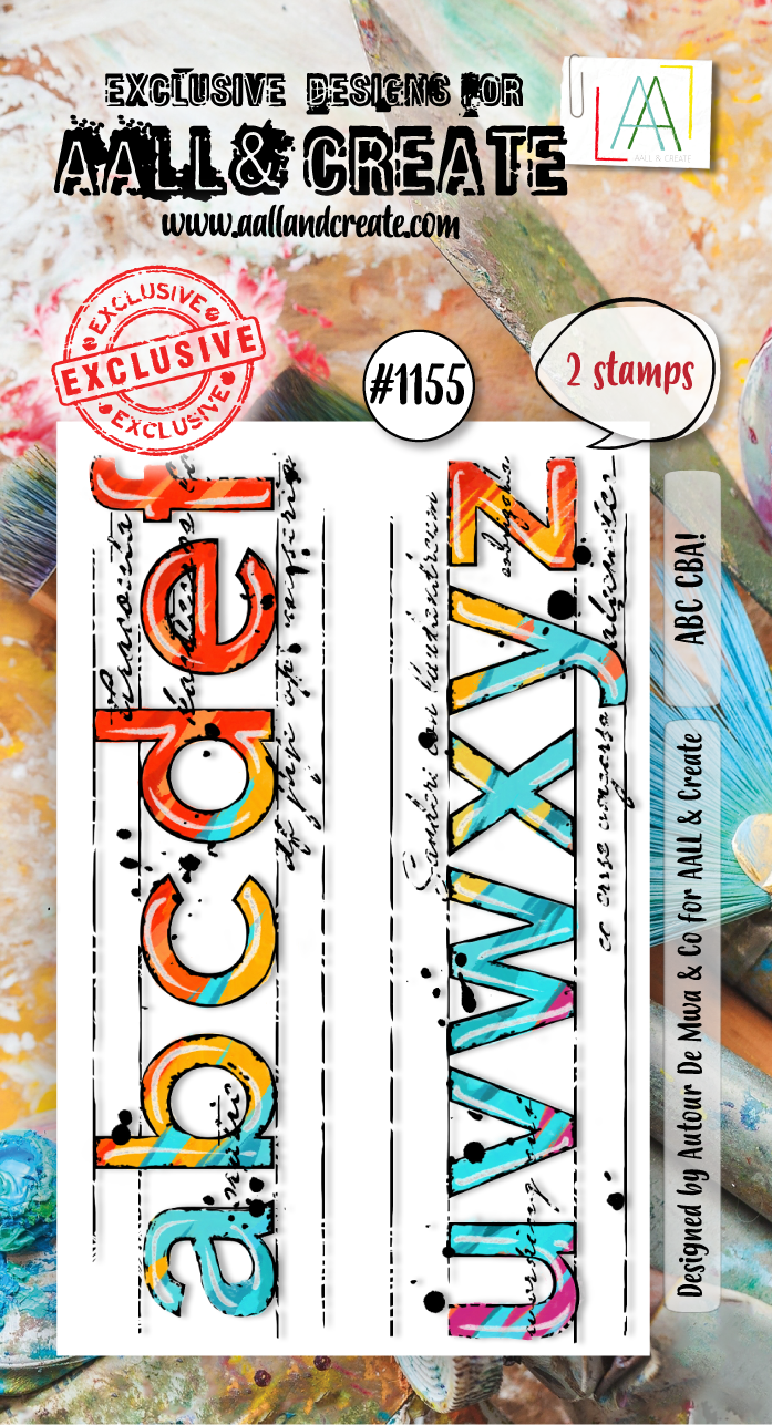 AALL and Create - A8 Stamp Set - ABC CBA!-1