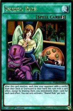 Shared Ride (PGL3-EN084) - Premium Gold: Infinite Gold 1st Edition-1