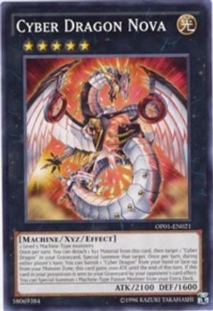 Cyber Dragon Nova (OP01-EN021) - OTS Tournament Pack 1 Unlimited-1