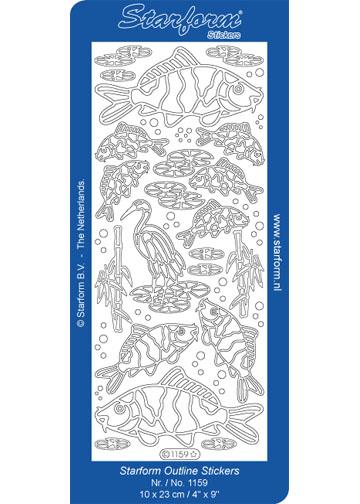 Deco Stickers - Oriental Fish-1