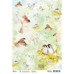 Ciao Bella Rice Paper A4 Le Jaune-1