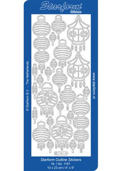 Deco Stickers - Oriental Lanterns-1